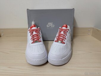 Nike Air Force 1 '07 Patterned Red Laces vel.44,5/29cm - 2