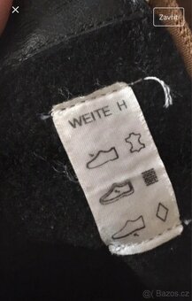 Kozačky kůže Širší nožka 39 - 2