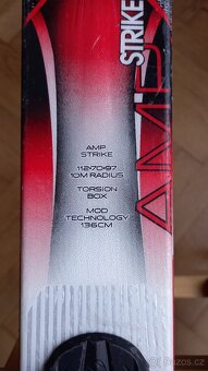 Prodám dětské lyže K2 136cm - 2