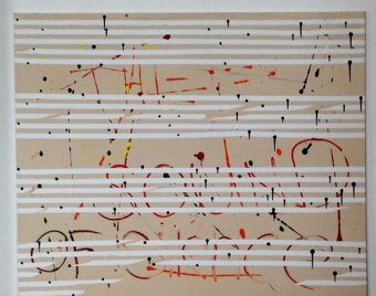 riginální olejomalba od Dušana Křivského: "The Sound Of" - 2