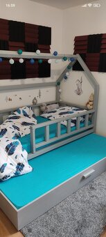 Dětská domečková postel - 2