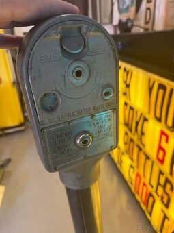 Parkovací hodiny M.H. Rhodes INC. originál USA 1948-1955 - 2