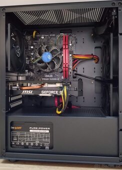 Herní PC s i3 10100F, GTX 1660 Super a 1080p monitorem - 2