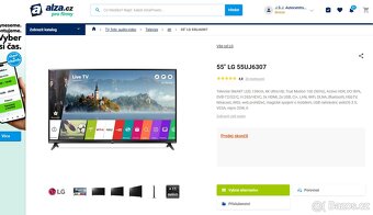 LG SMART Televize 139cm/55 palců - 2
