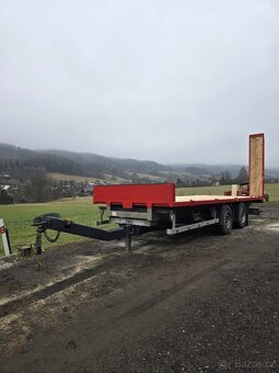 Podvalník, podval, valník, tandem, vlek, přívěs, trailer, - 2
