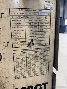 Svářečka CO2 - Compact 160 ,  Compact 250 - 2