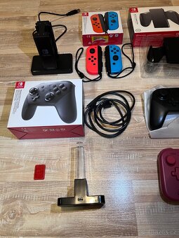 Ovladače Joy-cons Grip PRO controller atd Nintendo Switch - 2