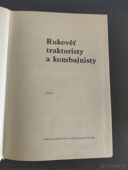Knihy o zemědělských strojích - 2