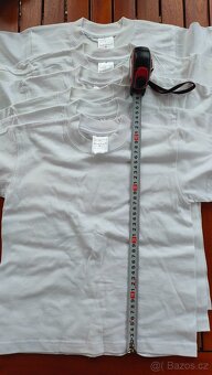 Dětské triko bílé XS  6ks - 2