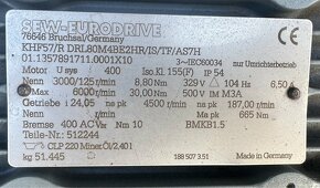 ELEKTROMOTOR S PREVODOVKOU 125 ot/min - 2