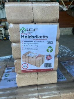 Dřevěné bukové brikety RUF - 2