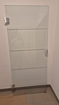 Skleněné dveře dvě křídla - 2