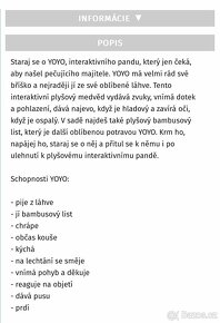 Interaktivní panda - 2