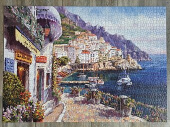 Puzzle 2000 Schmidt/Odpoledne v Amalfi - 2