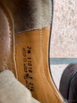 Společenské boty velikosti 7,5 - 2