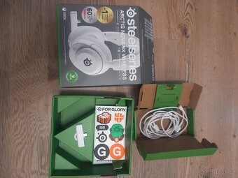 Herní sluchátka SteelSeries Arctis Nova 5X White - 2