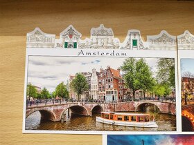 Pohlednice z Holandska/Nizozemí - 3ks - 2