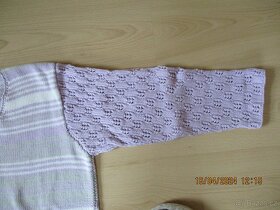 Dámský ručně pletený svetr - 2
