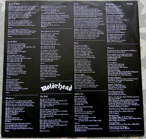 LP deska - Motörhead - Rock ´n´ Roll - 2