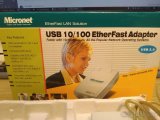 USB 2.0 na 10/100Mbit LAN síťový adaptér/karta - 2