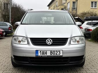 Volkswagen Touran 1.9 TDI 77kW 6st. Manuál 7 míst Tempomat - 2