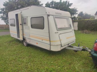 Knaus Sudwind 460, předstan, WC, STK, soběstačný - 2