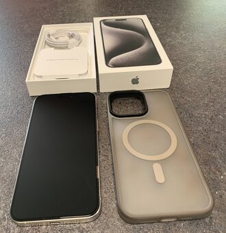 Apple iPhone 15 Pro Max, 256 GB, White Titanium - 2