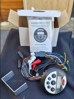 Vodotěsné rádio kulaté s bluetooth a MP3 - 2