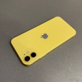 iPhone 11 64GB žlutý, pěkný stav, 12 měsíců záruka - 2