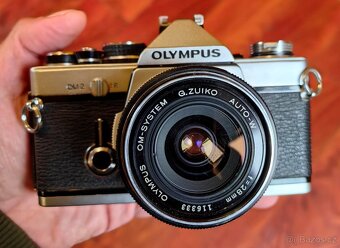 Olympus OM-2 + 2x OM sklo - 2