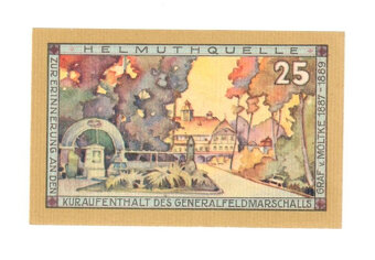 25 Pfennig z Bad Kudowa (Kudowa-Zdrój) z roku 1921 - 2