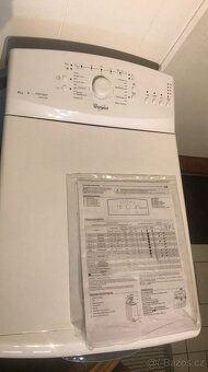 úzká pračka s horním plněním Whirlpool A+ - 2