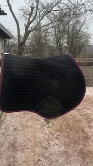 Podsedlová dečka KenTaur Tuniska fialová - 2