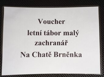 Voucher na letní tábor - 2