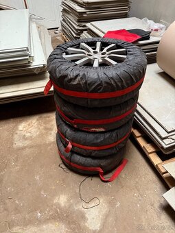 Originál alu kola Subaru R17 + pneu - 2