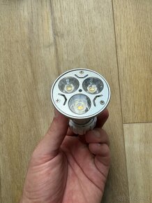 Stropní bodové svítidlo Teson AL-DS050 + 3x LED žárovky - 2