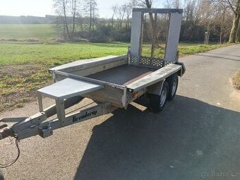 Přepravník Brenderup 2000 kg – pro bagry, plošiny Švédský př - 2