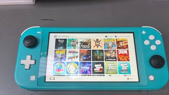 Nintendo Switch lite + hry - 2
