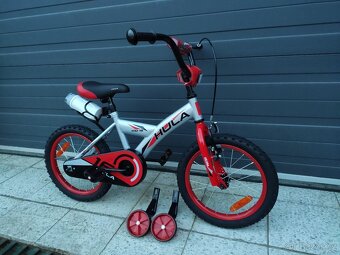 Nové dětské kolo Freeroad HULA 16" s balančními kolečky - 2