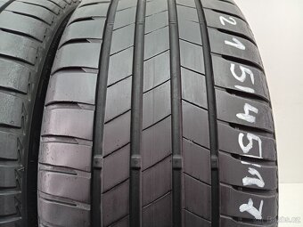 2ks letní pneu 215/45/17 Bridgestone - 2