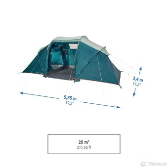 Rodinný stan Quechua Arpenaz 4.2 pro 4 osoby - 2