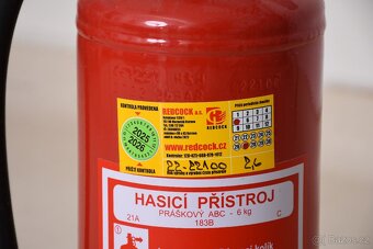 HASÍCÍ PŘÍSTROJ PRÁŠKOVÝ - 2
