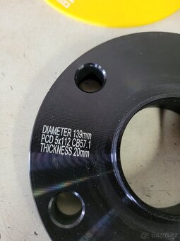 Rozšiřovácí podložky OMP 5x112 / 20mm - 2