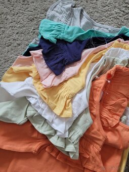 8pack dívčí trička 122 - 2