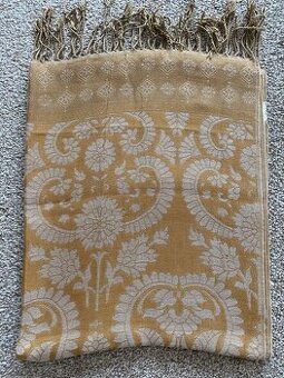 Velký dámský šátek se vzorem - akryl - 2