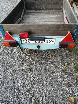 prodám přívěsný vozík za auto - 2