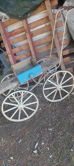 plechova vana a vozik na jytky - 2