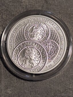 Stříbrná 1oz investiční mince Tolar 2024 - 2