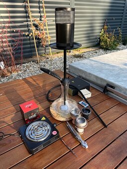 Vodní dýmka z nerezové oceli - 2