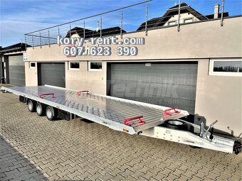 autopřepravník 8.5m x 2.1m, pro 2 auta - 2